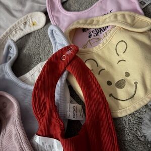 Carter's Snap Button Baby Bibs Assorted Bibs